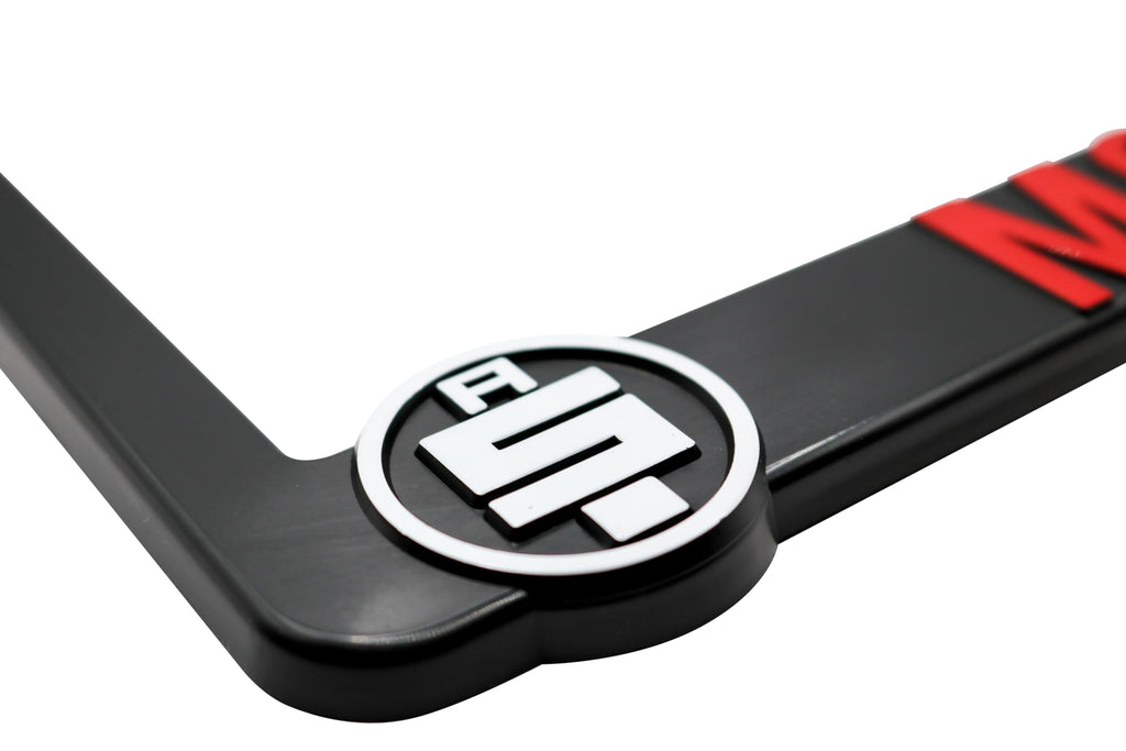 LP Frameworks Hustle and Motivate 3D Raised License Plate Frame for Nipsey Hussle