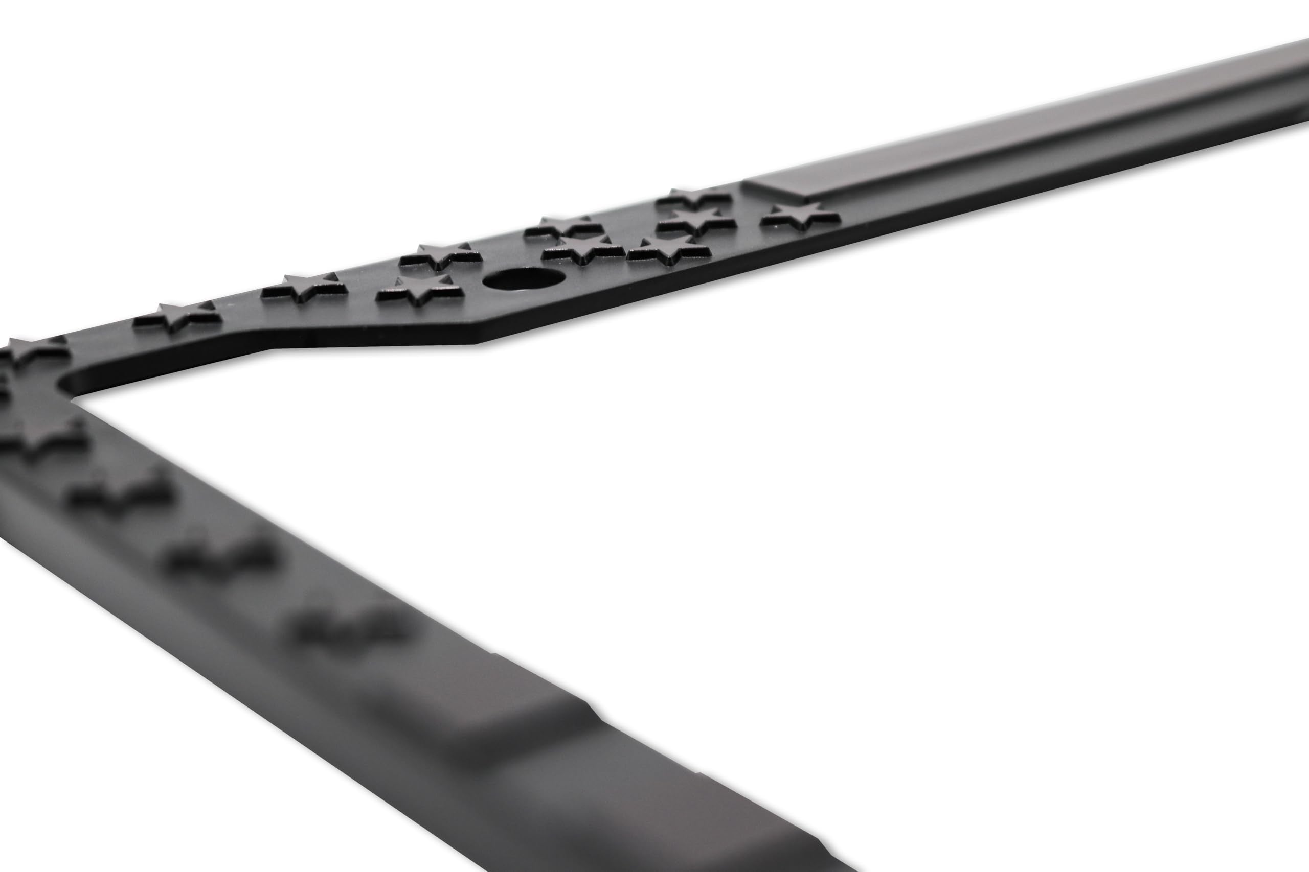 LP Frameworks American Flag 3D Raised License Plate Frame | 1 Pack Car License Plate Cover | Universal US Car License Plate Holder | Auto (Car, Truck and SUV)