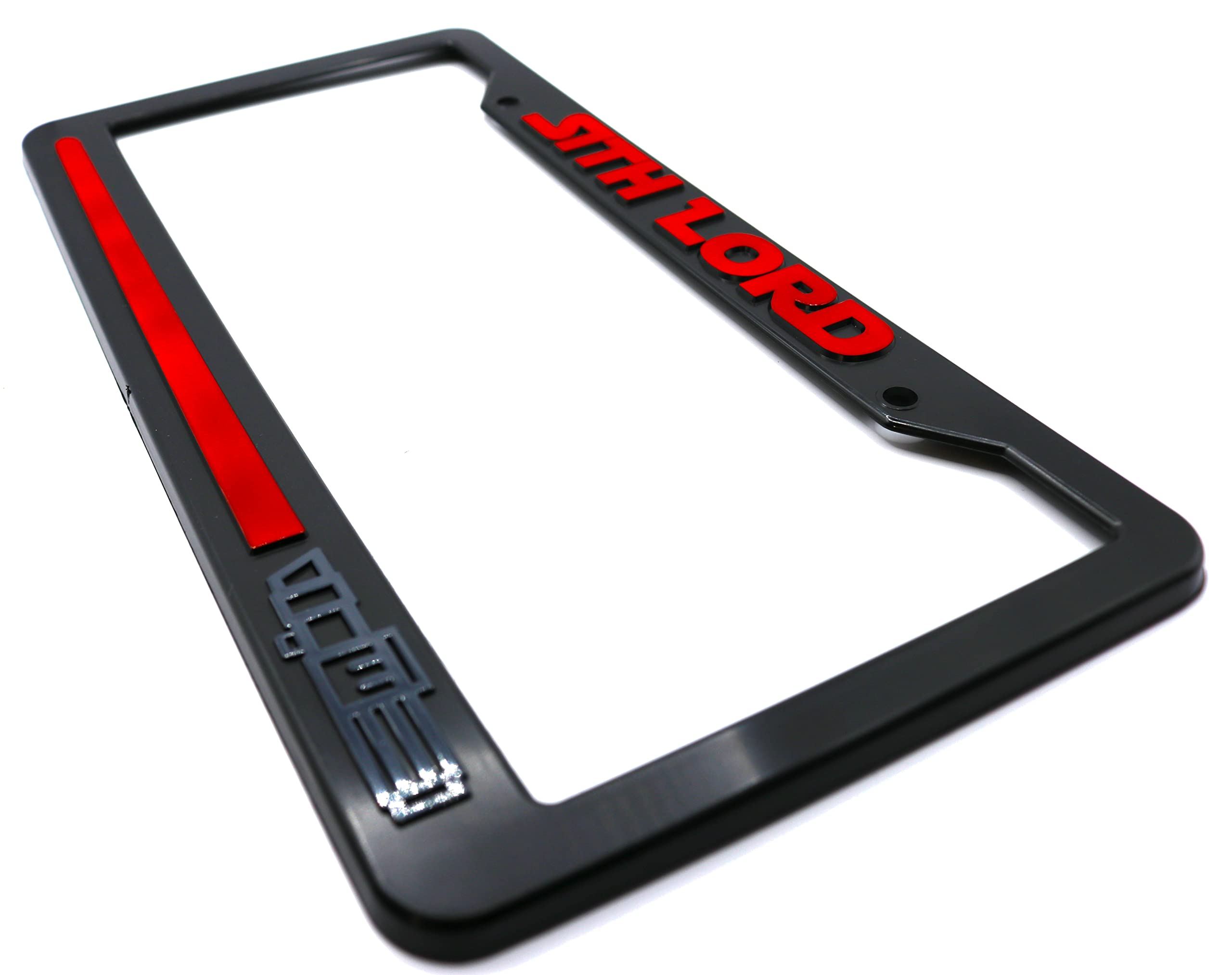 Sith Lord 3D Raised License Plate Frame