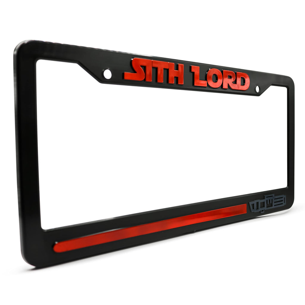 Sith Lord 3D Raised License Plate Frame