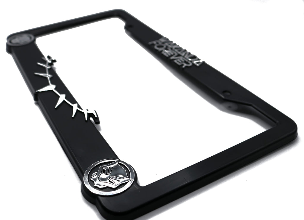 Wakanda Forever 3D Raised License Plate Frame