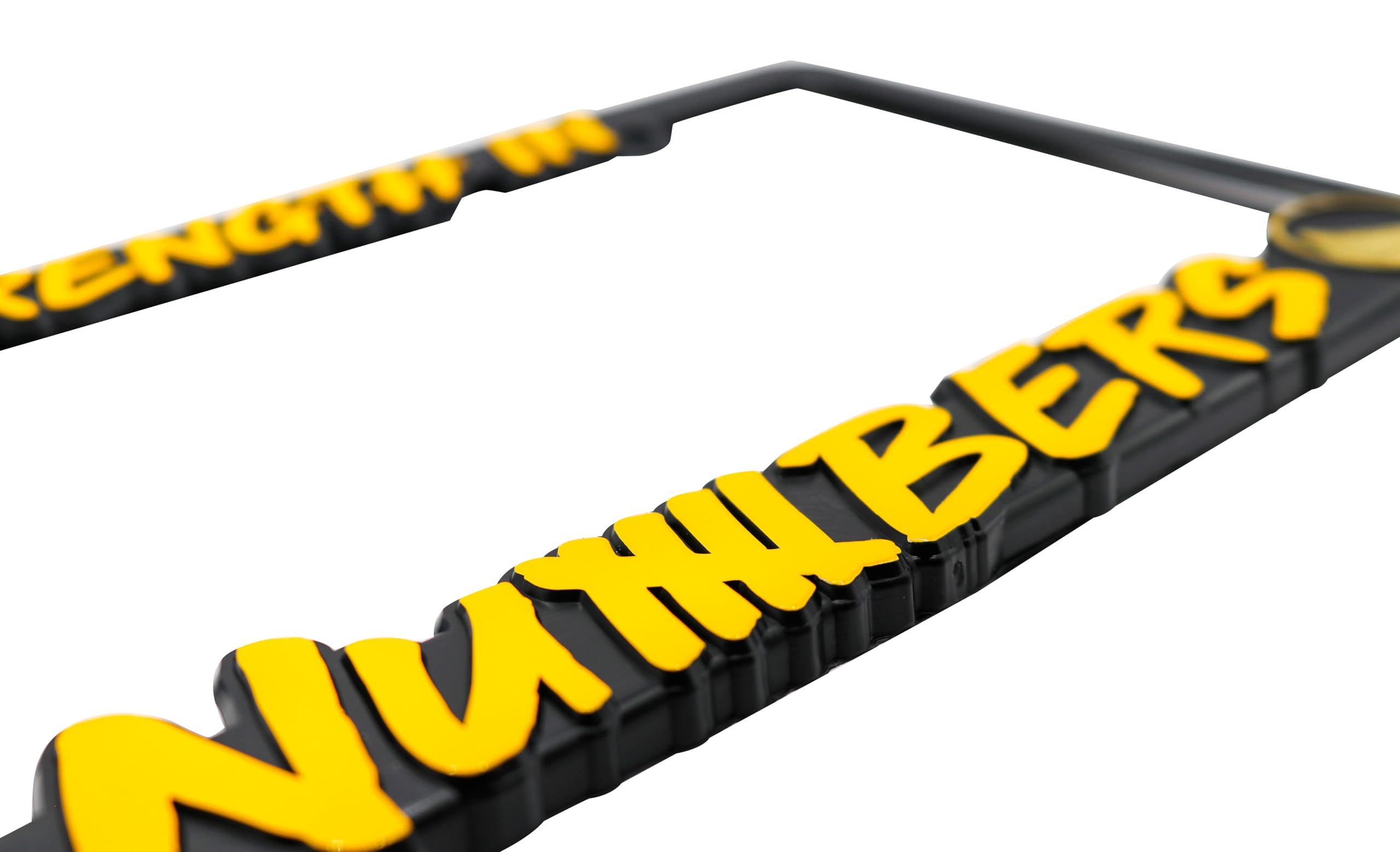 GSW Strength in Numbers License Plate Frame