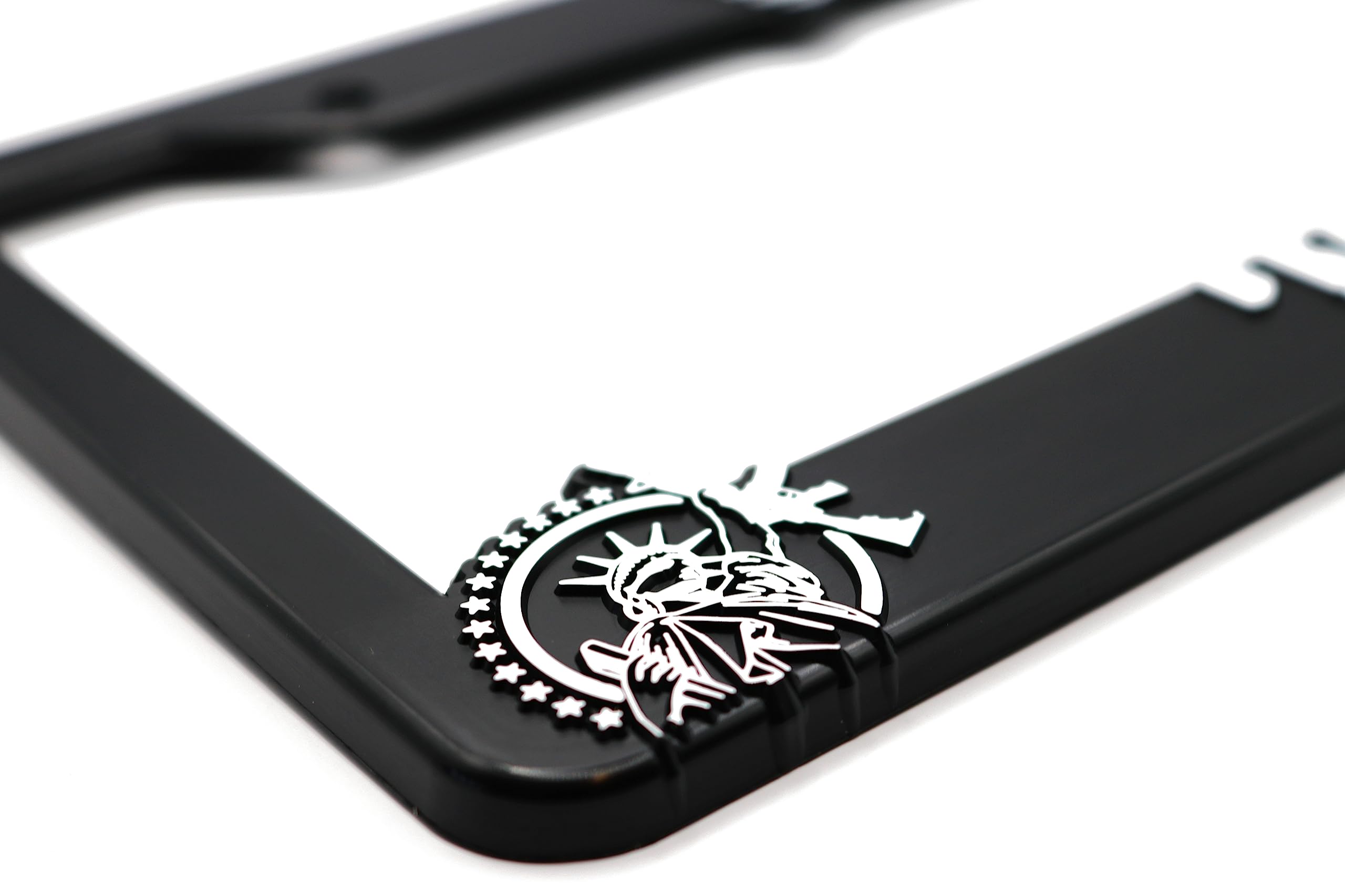 Merica' for America 3D Raised License Plate Frame