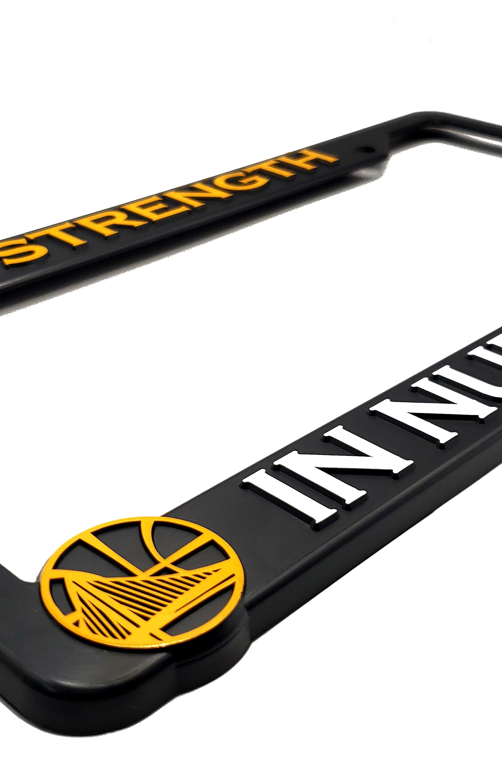 GSW Strength in Numbers License Plate Frame