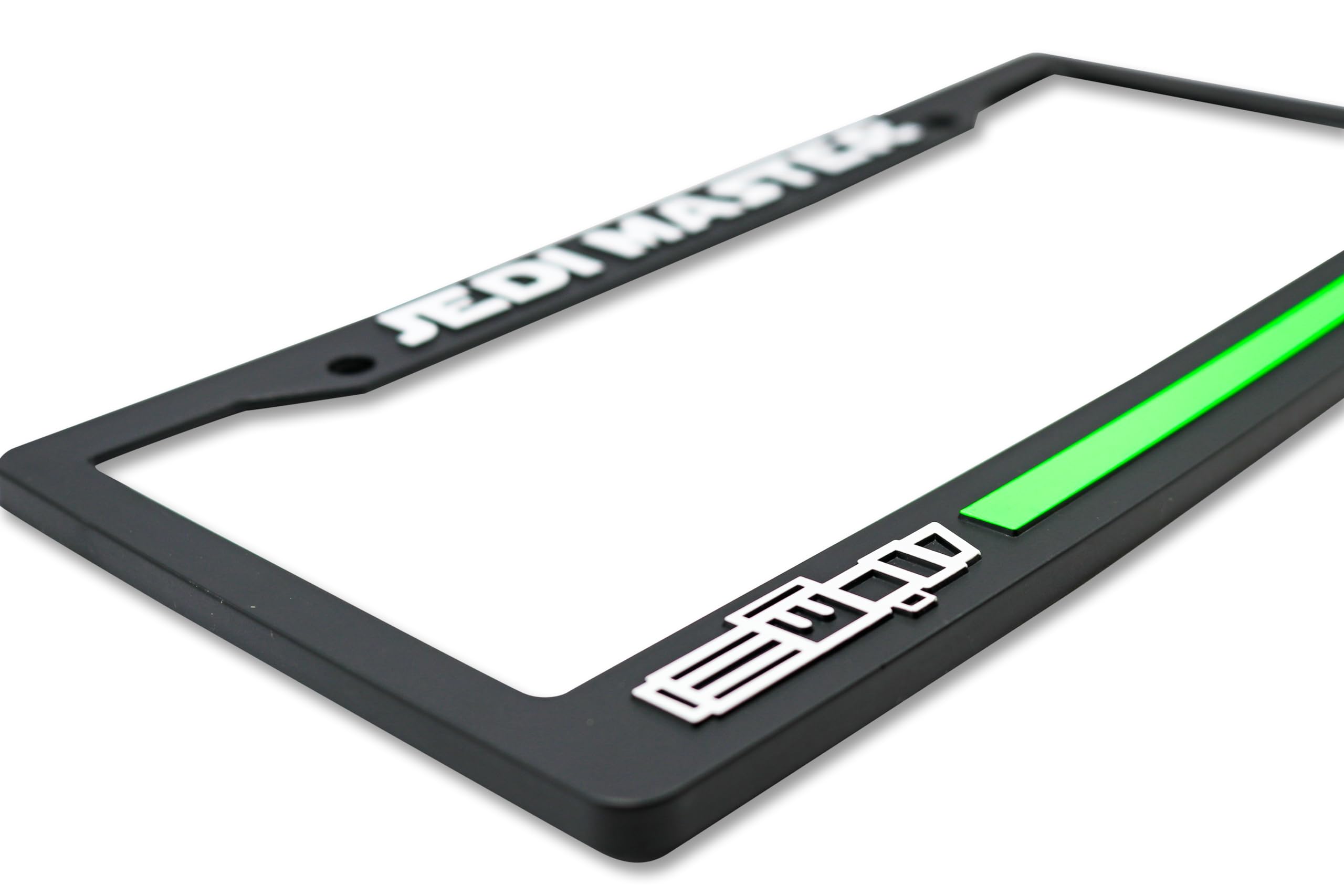 Jedi Master 3D Raised License Plate Frame