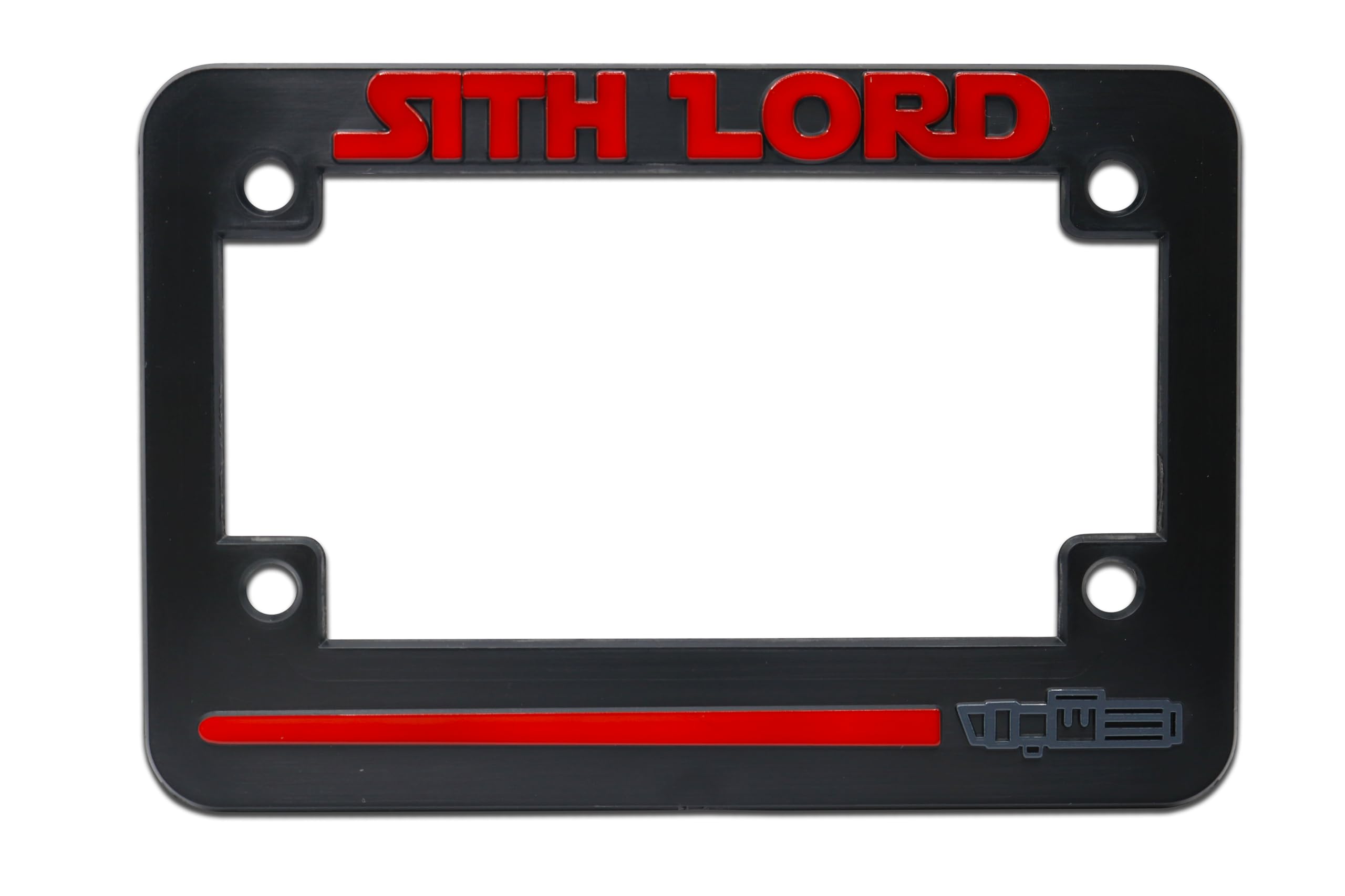 Sith Lord 3D Raised License Plate Frame