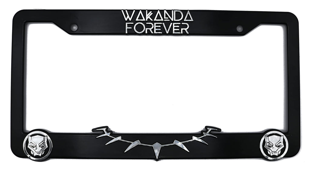 Wakanda Forever 3D Raised License Plate Frame
