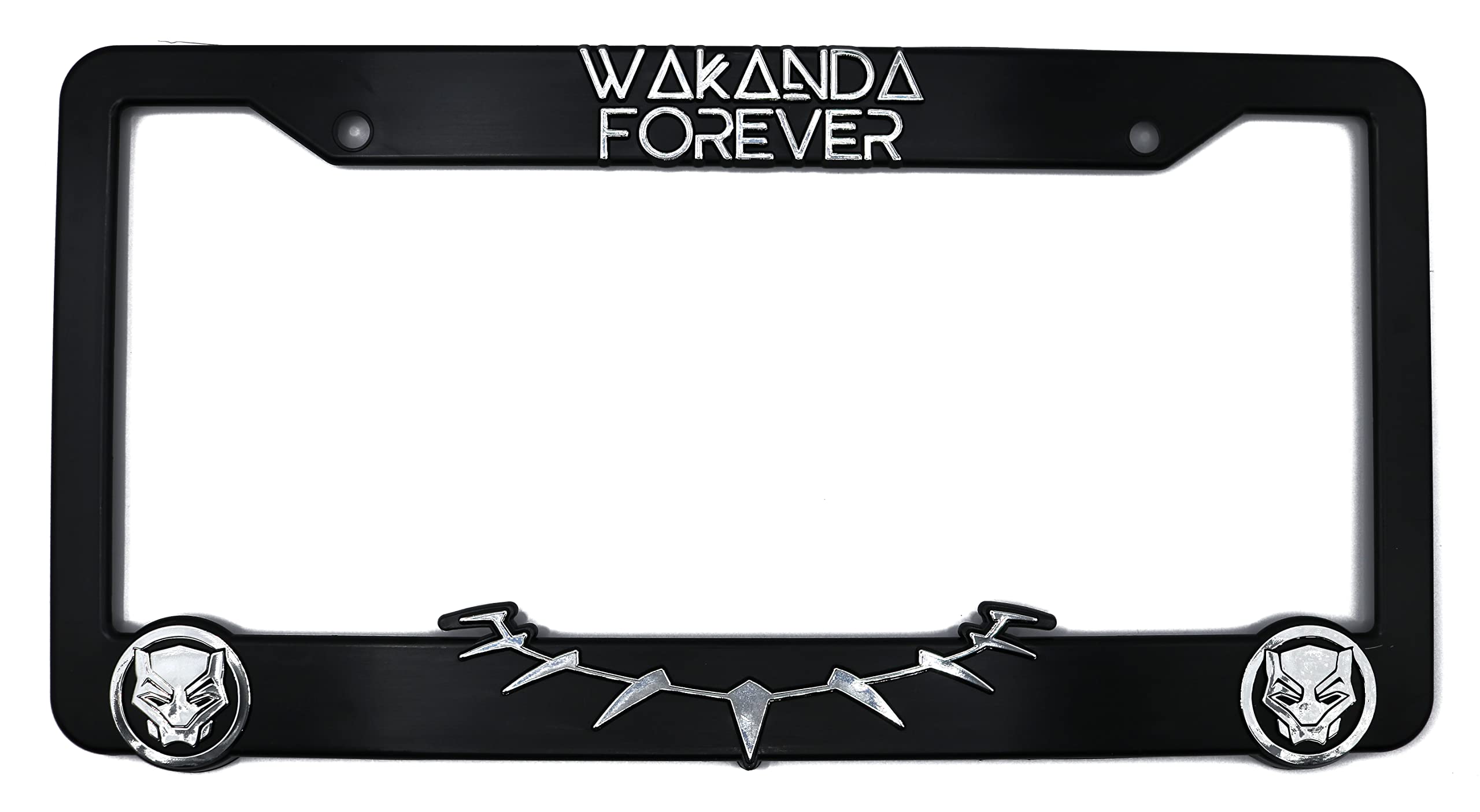 Wakanda Forever 3D Raised License Plate Frame