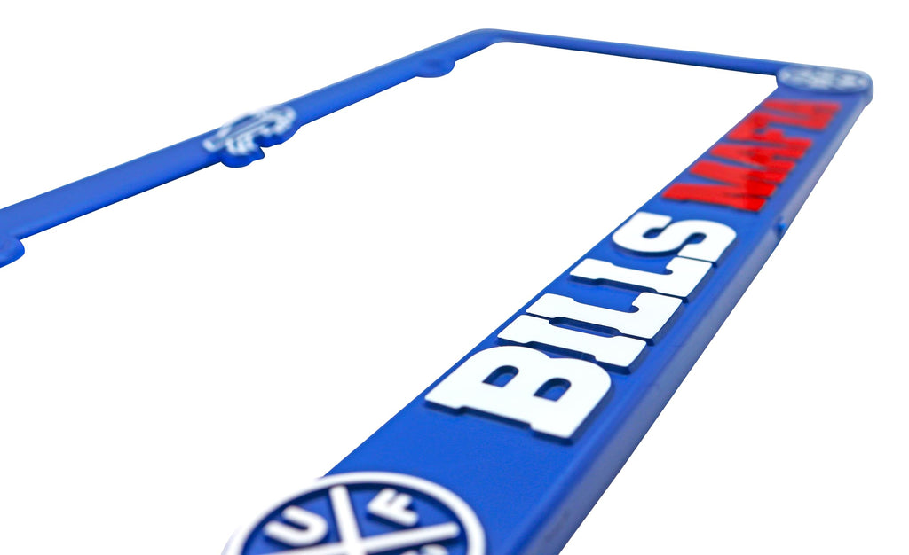 LP Frameworks Bills Mafia 3D Raised License Plate Frame | 1 Pack Car License Plate Cover | Universal US Black License Plate Holder | Auto Accessories (Car, Truck and SUV)