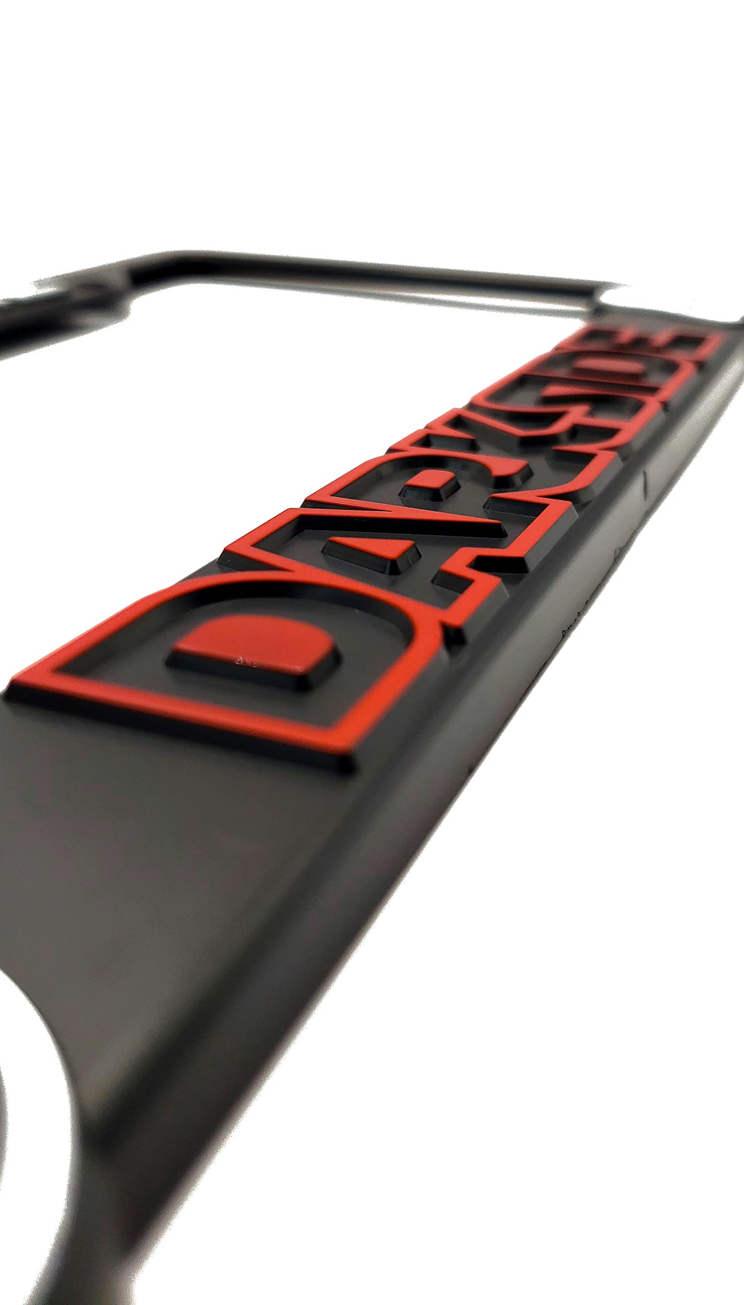 LP Frameworks Powered by The Darkside 3D Raised License Plate Frame