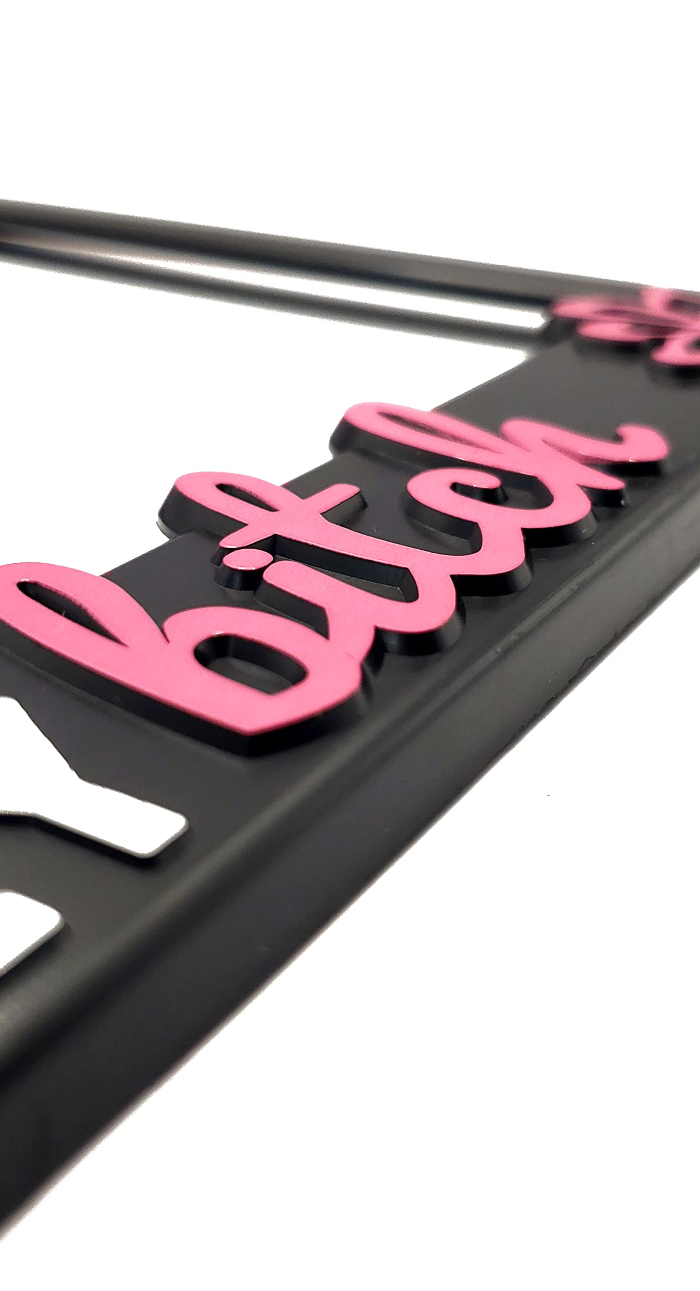 LP Frameworks It's Britney Bitch 3D Raised License Plate Frame | 1 Pack Car License Plate Cover | Universal US Car Black License Plate Holder | Auto Accessories (Car, Truck and SUV)