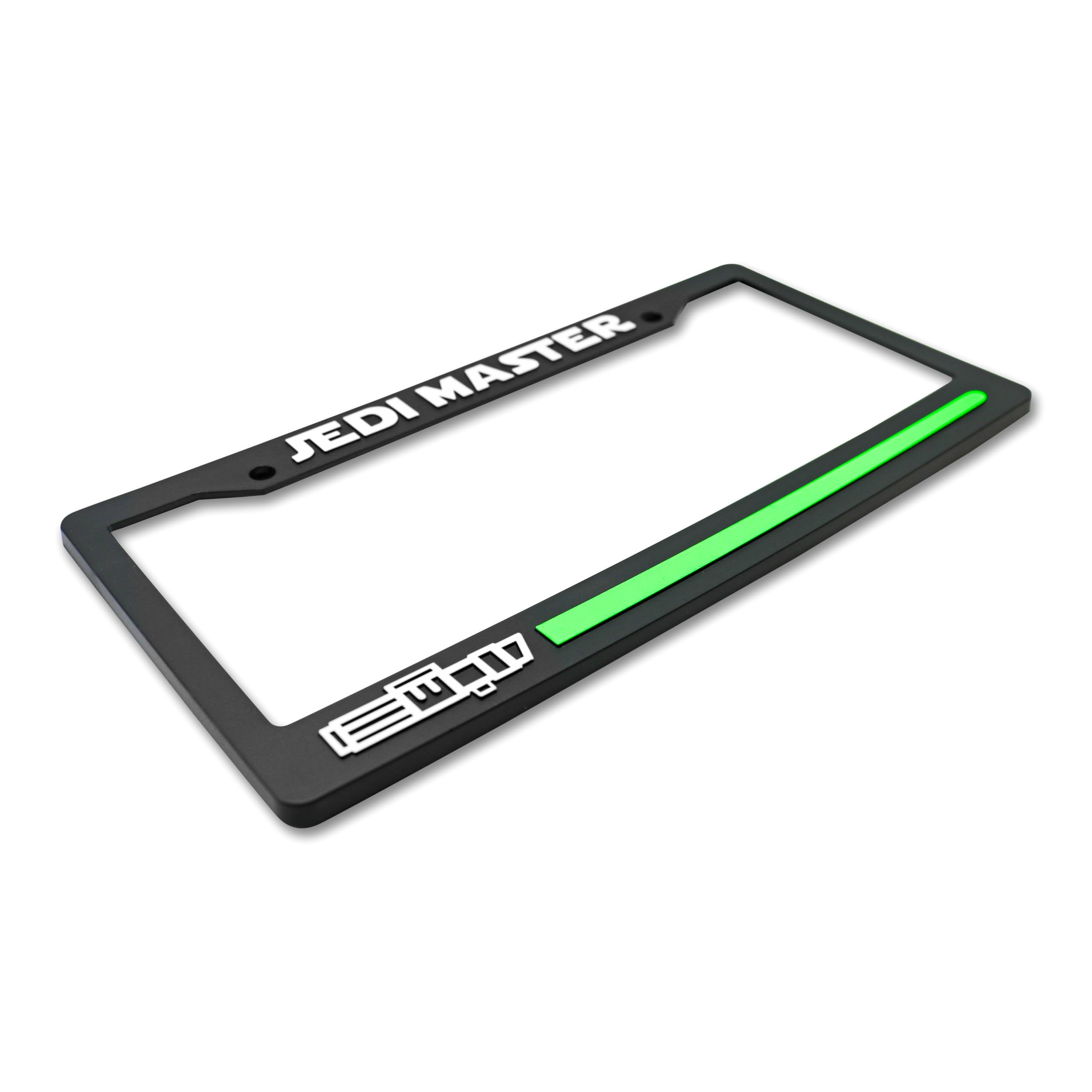 Jedi Master 3D Raised License Plate Frame