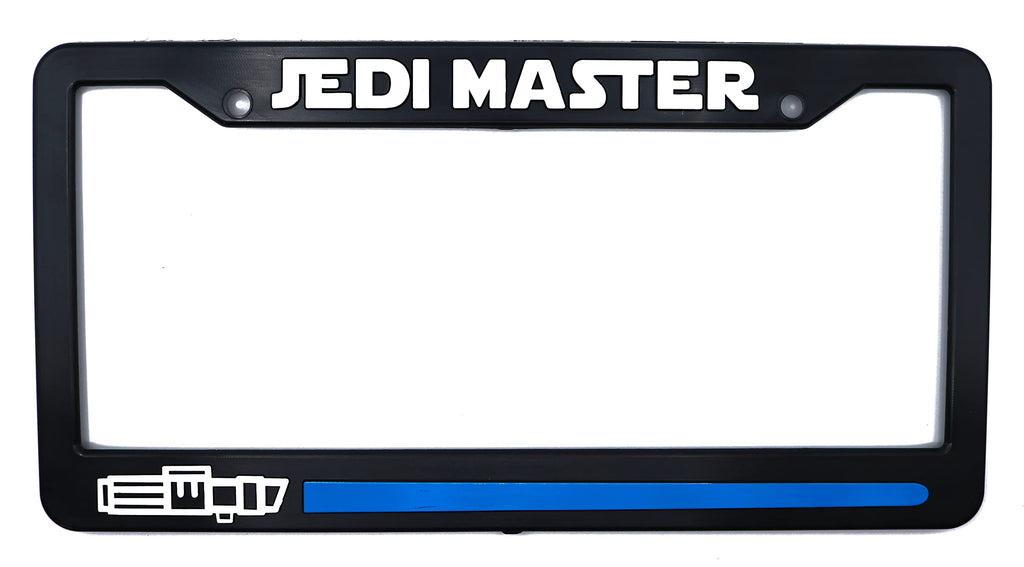 Jedi Master 3D Raised License Plate Frame